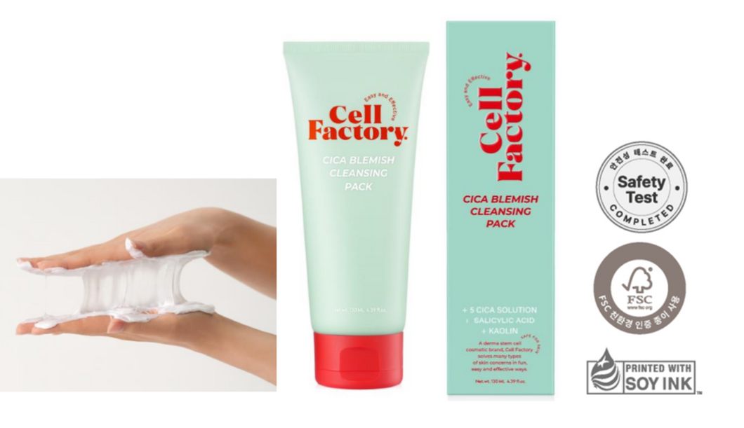GD-11 CELL FACTORY CICA BLEMISH CLEANSING PACK (130ML)