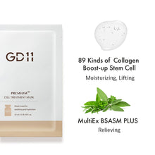 Load image into Gallery viewer, GD 11 PREMIUM RX CELL TREATMENT MASK (6 PCS/PACK) (23ml X 6 Sheets)
