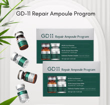 Load image into Gallery viewer, GD 11 REPAIR AMPOULE PROGRAM [POWDER 100mg + SOLUTION 5ML/ 1-PAIR ] x2 (Sold in 2-Pair/2 Box)
