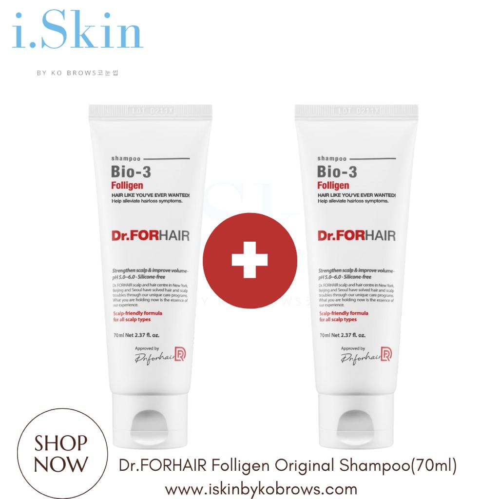 Dr.FORHAIR 1+1  Folligen Original Shampoo (70ml)